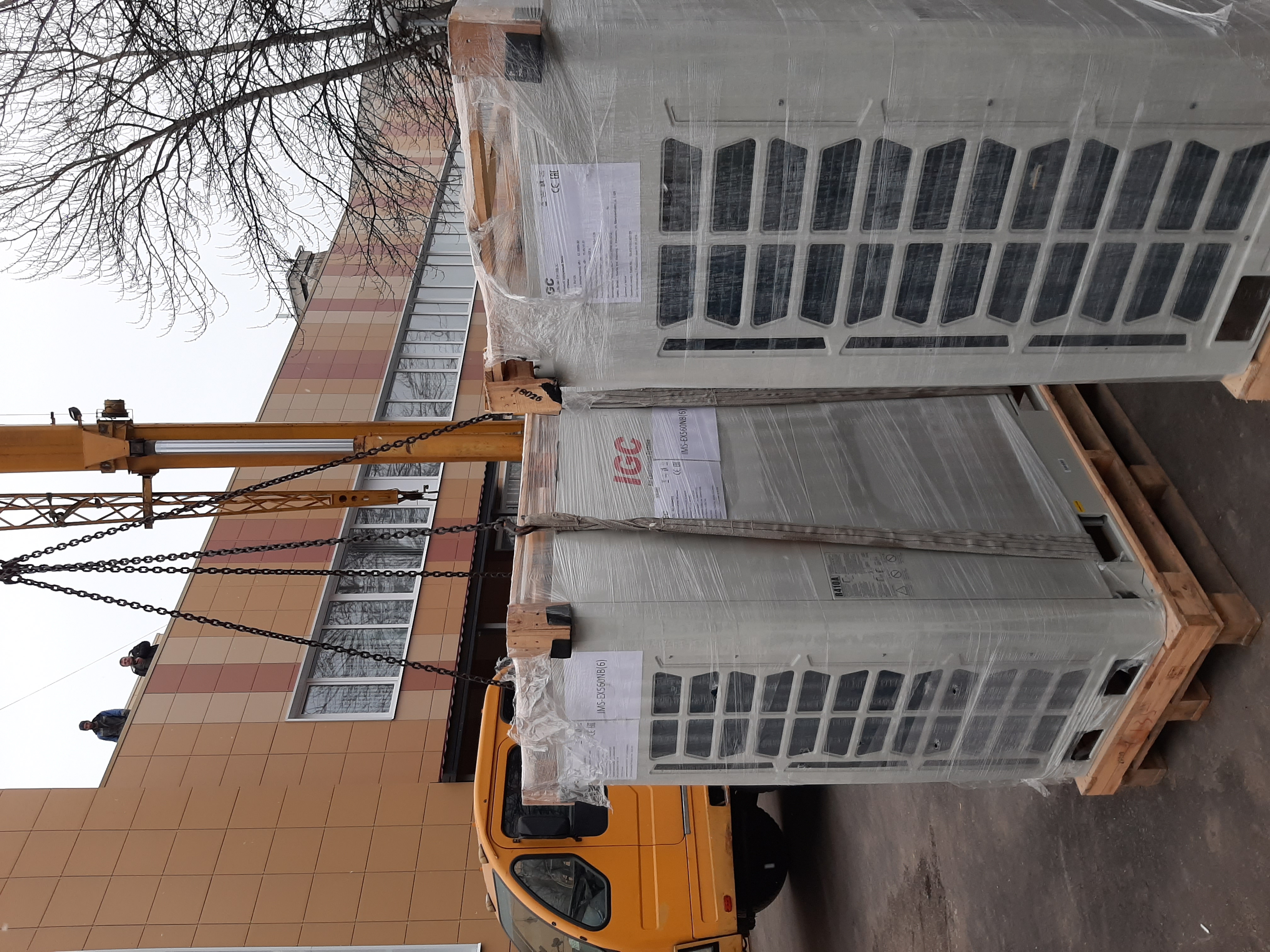 Монтаж VRV системы на объект