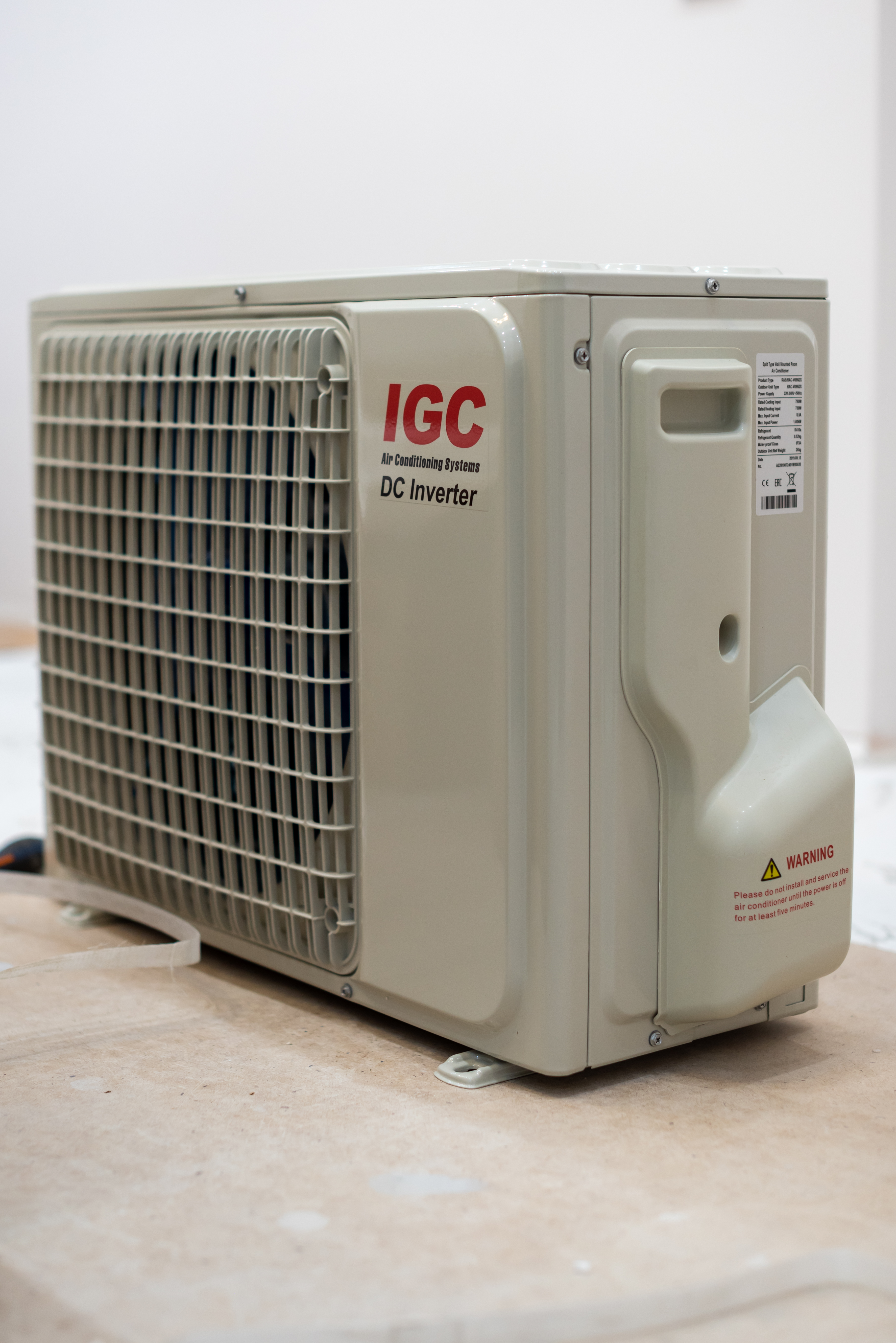 Внешний блок кондиционера Инвертор, IGC